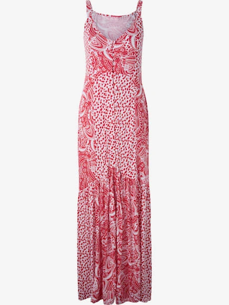 Robe Imprimée Coupe Extra-longue Tendance 4 Robe Imprimée Coupe Extra-longue Tendance – Image 4