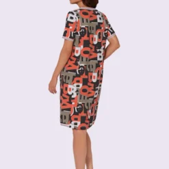 Robe En Matière Sweat 60% Coton 6 Robe En Matière Sweat 60% Coton -Feminisca Soldes Magasin 002.00F0156447 B14.001