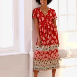 Robe Imprimée Look Tendance