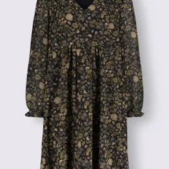 Robe Vaporeuse Motif Imprimé -Feminisca Soldes Magasin 005.00F0156442 B01.001