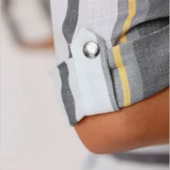 Robe-chemisier En Lin Qualité Tissée -Feminisca Soldes Magasin 007.00F0239047 005.007