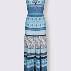 Robe à Effet étagé Coupe En Dégradé Affinante 7 Robe à Effet étagé Coupe En Dégradé Affinante -Feminisca Soldes Magasin 007.00F0257445 B11.001