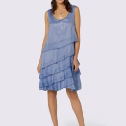 Robe à Volants Qualité Tissée -Feminisca Soldes Magasin 009.00F0156443 B27.001