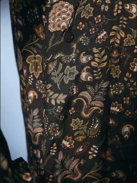 Robe En Viscose Et Soie Produit Naturel D'exception 5 Robe En Viscose Et Soie Produit Naturel D'exception – Image 5