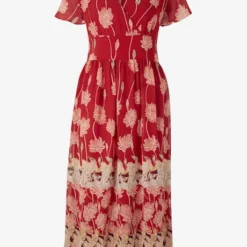 Robe Imprimée Look Tendance -Feminisca Soldes Magasin 009.99EXT64043 A09.097