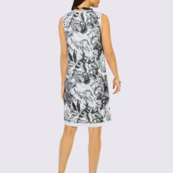 Robe Qualité Structurée Facile D'entretien -Feminisca Soldes Magasin 011.00F0130047 B02.001