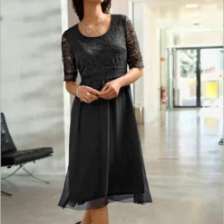 Robe En Dentelle Qualité Tissée