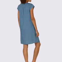 Robe En Jean Pur Coton -Feminisca Soldes Magasin 013.00F0257443 B26.001