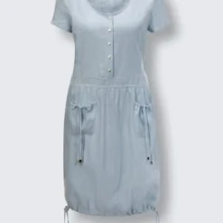 Robe En Lin Qualité Tissée -Feminisca Soldes Magasin 013.00PRE32345 B22.001