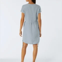 Robe En Lin Qualité Tissée -Feminisca Soldes Magasin 013.00PRE32345 B23.001