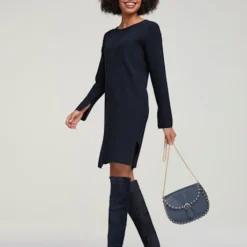 Robe En Tricot Jolie Structure