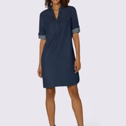 Robe En Jean Qualité Tissée 6 Robe En Jean Qualité Tissée -Feminisca Soldes Magasin 019.00F0257443 B27.001
