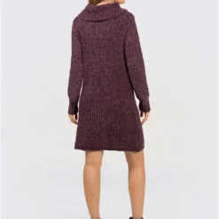 Robe En Tricot Maille Chenille Douce -Feminisca Soldes Magasin 021.00F0156446 B02.001