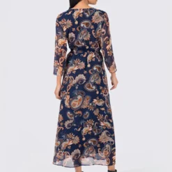 Robe Longue Qualité Tissée -Feminisca Soldes Magasin 022.00F0156444 B02.001