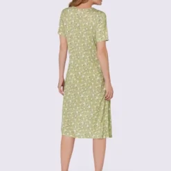 Robe En Jersey Pure Viscose -Feminisca Soldes Magasin 022.00F0156447 B03.001