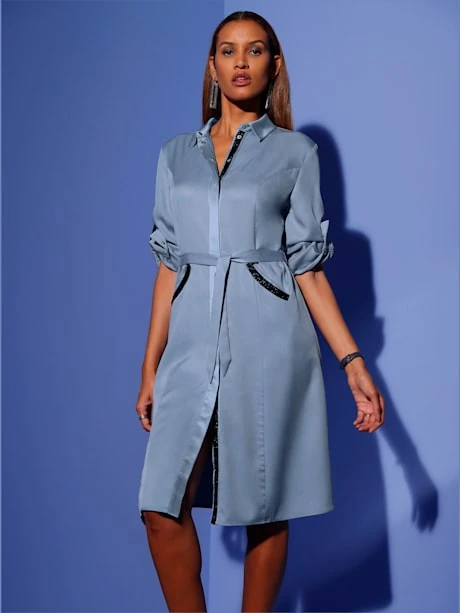 Robe Manches Retroussables 1 Robe Manches Retroussables