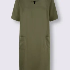 Robe Fourreau Mélange De Lyocell Et De Viscose De Qualité -Feminisca Soldes Magasin 025.00F0130045 B04.001