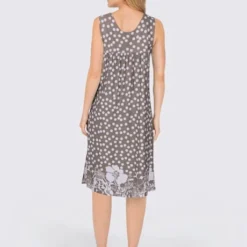 Robe De Loisirs Viscose Douce Et Fluide -Feminisca Soldes Magasin 029.00F0156445 B17.001