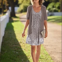 Robe De Loisirs Viscose Douce Et Fluide