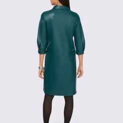 Robe En Synthétique Imitation Cuir Souple -Feminisca Soldes Magasin 030.00F0130046 B08.001