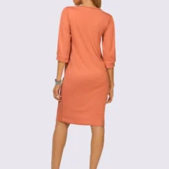 Robe En Jersey Mélange De Viscose Doux -Feminisca Soldes Magasin 040.00F0230047 B08.001