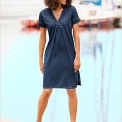 Robe En Jean Pur Coton