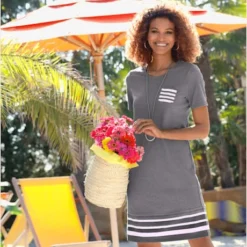 Robe En Jersey Qualité Tissée