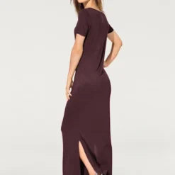 Robe En Jersey Coupe Longue Tendance, Idéale Pour L'été -Feminisca Soldes Magasin 065.99EXT64042 A09.095