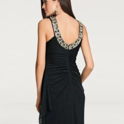 Robe De Soirée élégant, Empiècement Tendance -Feminisca Soldes Magasin 068.99EXT64042 A09.003