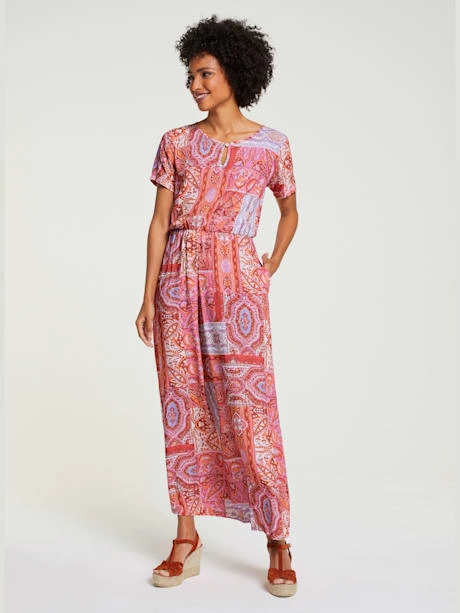 Robe Imprimée Coupe Extra-longue Tendance 2 Robe Imprimée Coupe Extra-longue Tendance – Image 2