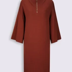 Robe En Tricot Col Camionneur -Feminisca Soldes Magasin 101.00ZUK66646 B04.001