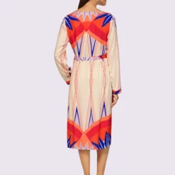 Robe Imprimée Motif Estival -Feminisca Soldes Magasin 101.00ZUK66647 B08.001