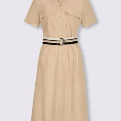 Robe-chemisier Qualité Tissée -Feminisca Soldes Magasin 104.00ZUK66647 B07.001