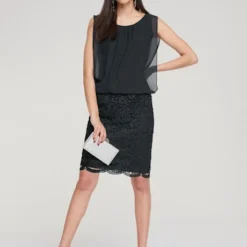 Robe En Dentelle Mélange De Qualité