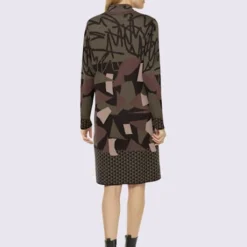 Robe En Tricot Col Montant Tendance -Feminisca Soldes Magasin 105.00ZUK66646 B21.001