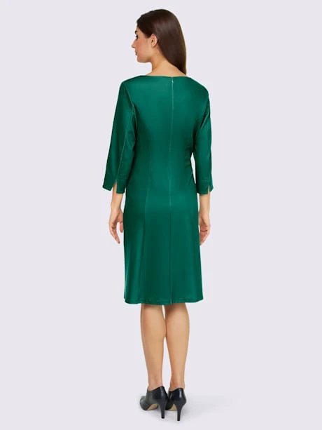 Robe En Jersey Manches 3/4 Fendues 3 Robe En Jersey Manches 3/4 Fendues – Image 3