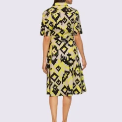 Robe Imprimée élasthanne 6 Robe Imprimée élasthanne -Feminisca Soldes Magasin 109.00ZUK66647 B14.001