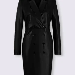 Robe En Imitation Cuir Imitation Cuir -Feminisca Soldes Magasin 111.00ZUK66644 B45.001