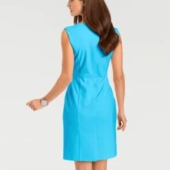 Robe Fourreau Coupe élégante Sans Manches -Feminisca Soldes Magasin 111.99EXT64042 A09.023