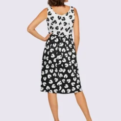 Robe Imprimée Qualité Coton Doux Sur La Peau -Feminisca Soldes Magasin 116.00ZUK66547 B12.001