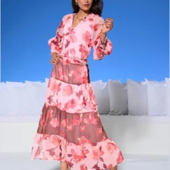 Robe Imprimée Imprimé Floral