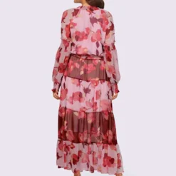 Robe Imprimée Imprimé Floral -Feminisca Soldes Magasin 119.00ZUK66647 B14.001