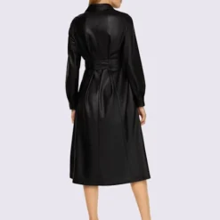 Robe En Imitation Cuir Imitation Cuir Souple -Feminisca Soldes Magasin 120.00ZUK66546 B52.001