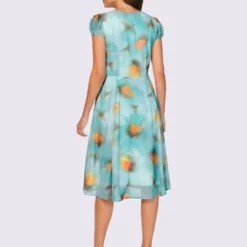 Robe Imprimée Superbe Aspect Cache-cœur -Feminisca Soldes Magasin 122.00ZUK66647 B09.001