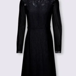 Robe En Dentelle Manches De Qualité Plissée -Feminisca Soldes Magasin 124.00ZUK66646 B37.001