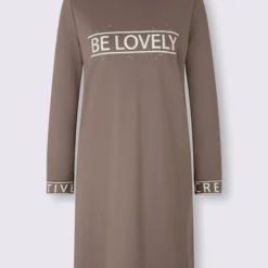 Robe En Jersey Inscription Avec Petites Pierres Brillantes Fantaisie 7 Robe En Jersey Inscription Avec Petites Pierres Brillantes Fantaisie -Feminisca Soldes Magasin 125.00ZUK66546 B55.001