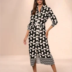 Robe Imprimée Joli Motif Imprimé