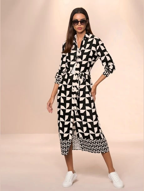 Robe Imprimée Joli Motif Imprimé 1 Robe Imprimée Joli Motif Imprimé