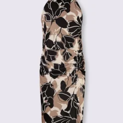 Robe En Jersey Col Montant Tendance -Feminisca Soldes Magasin 132.00ZUK66545 B43.001