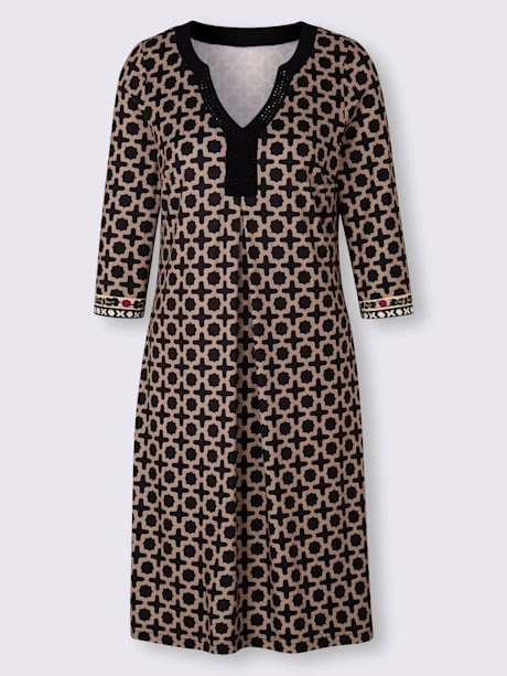 Robe En Jersey Imprimé Mode 4 Robe En Jersey Imprimé Mode – Image 4